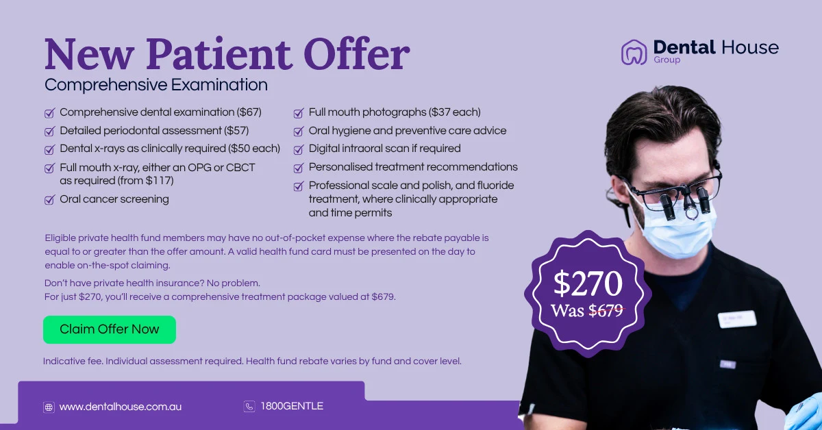 New Patient Promo in Taylors Lakes Dental House