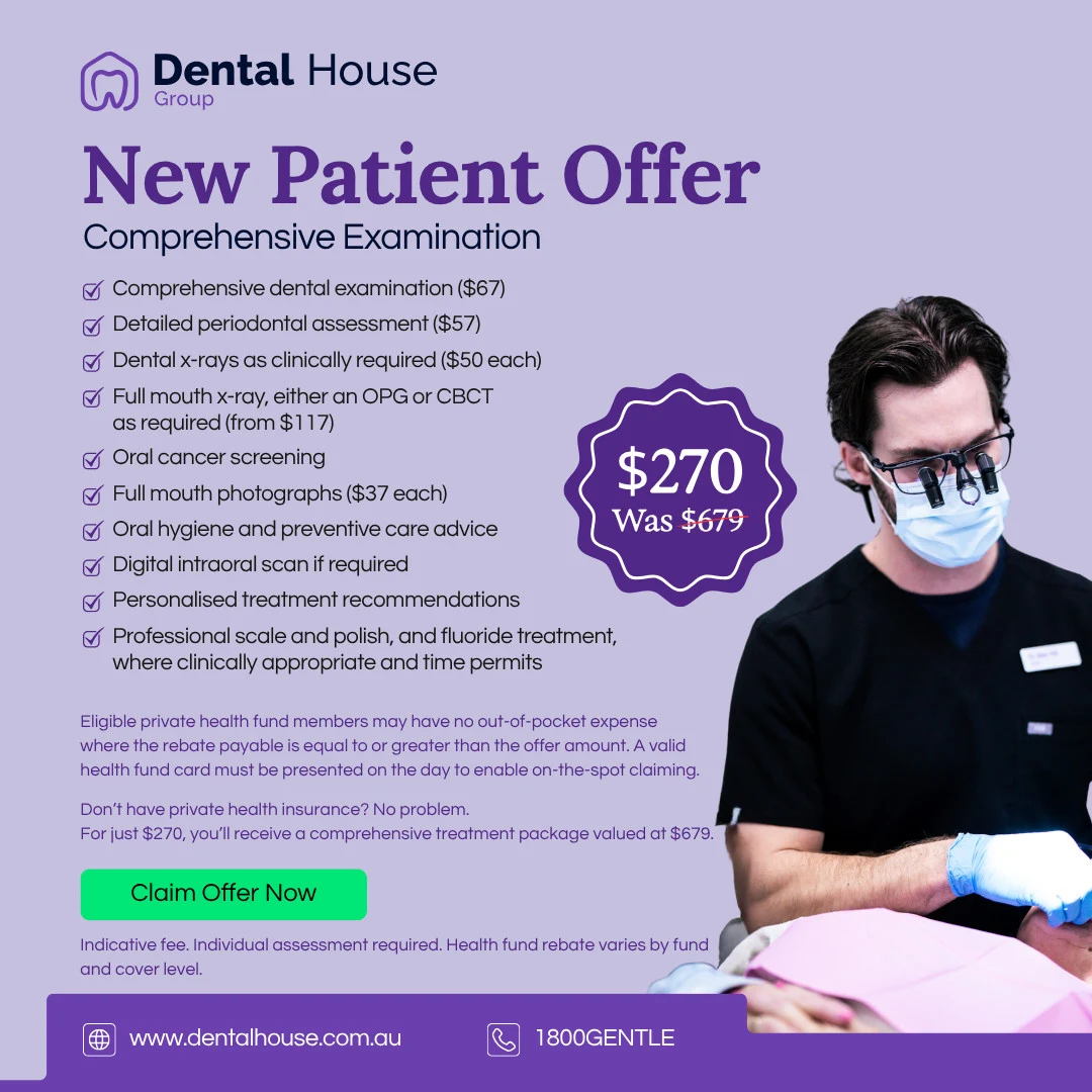 New Patient Promo in Taylors Lakes Dental House